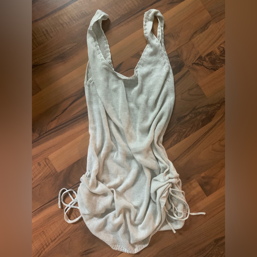 Low back mini dress